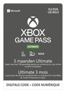 Xbox Live GamePass Ultimate - 3 maanden BE product image